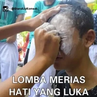 Lomba yang cocok buat para jomblo yang abis disakitin mantannya. Foto: Instagram/@standupkomedi