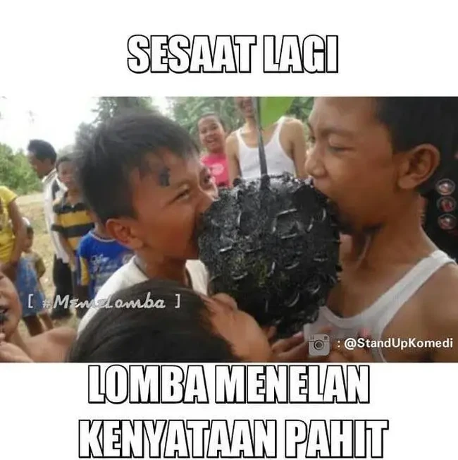 Dilihat dari fotonya, kayaknya memang beneran pahit sih.. Foto: Instagram/@standupkomedi