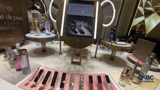 METRO Department Store bersama Clé de Peau Beauté resmi menggelar grand opening butik terbaru Clé de Peau Beauté di METRO Pondok Indah Mall 1, Jakarta, Jumat (14/8/2026).  (CNBC Indonesia/Lynda Hasibuan)