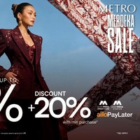 Metro Merdeka Sale, Meriahkan HUT ke-81 RI dengan Diskon Hingga 50% + 20%