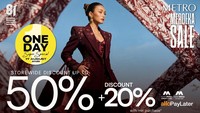 Metro Merdeka Sale, Meriahkan HUT ke-81 RI dengan Diskon Hingga 50% + 20%