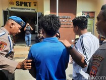 Pria Nekat Pukul Wakapolsek di Samarinda, Ternyata Positif Sabu