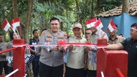 Polresta Serang Kota Bangun 8 Jembatan Merah Putih Presisi