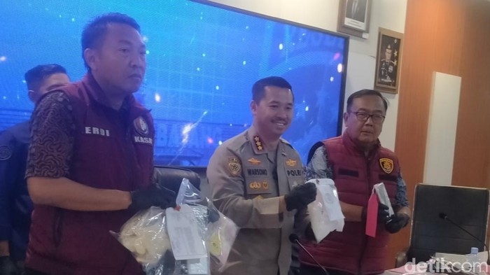 Polresta Batang ungkap kasus peredaran 779 gram sabu, Jumat (14/8/2026).