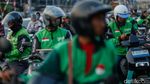 Potret Aktivitas Ojol Saat Prabowo Klaim Pendapatan Mereka Naik 3 Kali Lipat