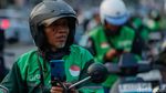 Potret Aktivitas Ojol Saat Prabowo Klaim Pendapatan Mereka Naik 3 Kali Lipat