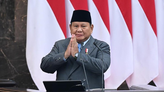 Prabowo dan Gibran di Sidang Tahunan MPR dan Sidang Bersama DPR-DPD RI, Jumat (14/8/2026).