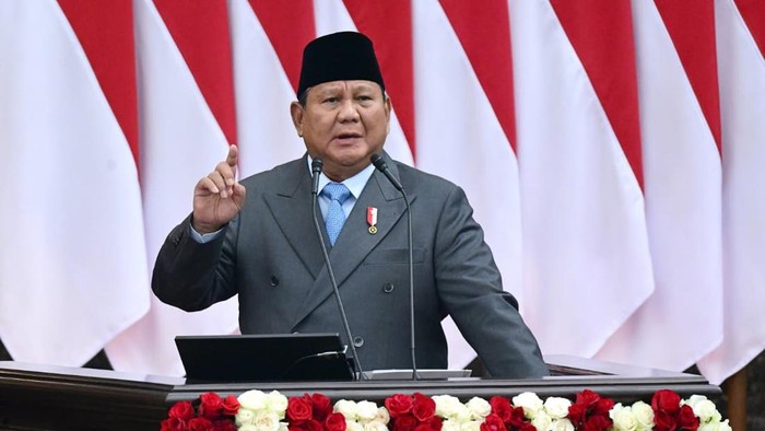 Prabowo dan Gibran di Sidang Tahunan MPR dan Sidang Bersama DPR-DPD RI, Jumat (14/8/2026).