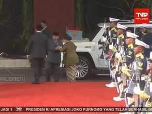 Disambut Puan di DPR, Prabowo Bakal Sampaikan RAPBN 2027 dan Nota Keuangan