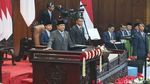 Momen Prabowo Pidato di Sidang Tahunan MPR