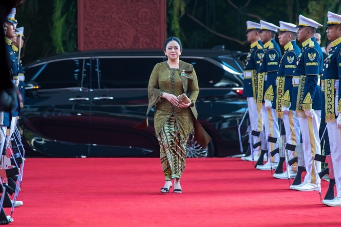 Puan Tampil Anggun dengan Kebaya Hijau Olive di Sidang Tahunan MPR 2026