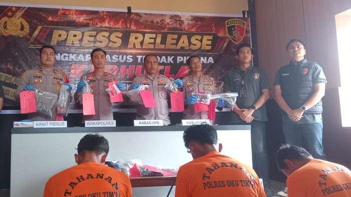 Tiga pelaku pembakaran lahan diamankan
