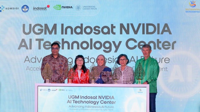UGM, Indosat, NVIDIA Luncurkan Pusat Teknologi AI Pertama di RI