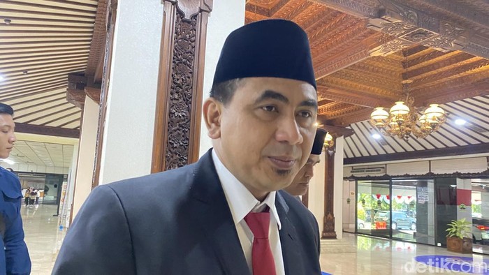 Wakil Gubernur Jawa Tengah, Taj Yasin Maimoen, di Kantor DPRD Jateng, Kota Semarang, Jumat (14/8/2026).