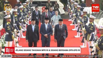 Didampingi Selvi Ananda, Gibran Hadiri Sidang Tahunan dan Sidang Bersama 2026