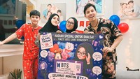 Asyik! Sonny Septian-Fairuz A Rafiq Kasih Kado Ultah Tiket Konser BTS ke Tim
