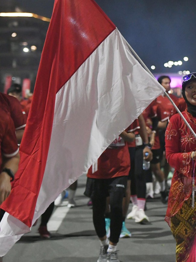 3.000 Pelari Ramaikan Merdeka Night Run di IKN