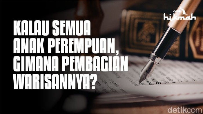 infografis pembagian warisan