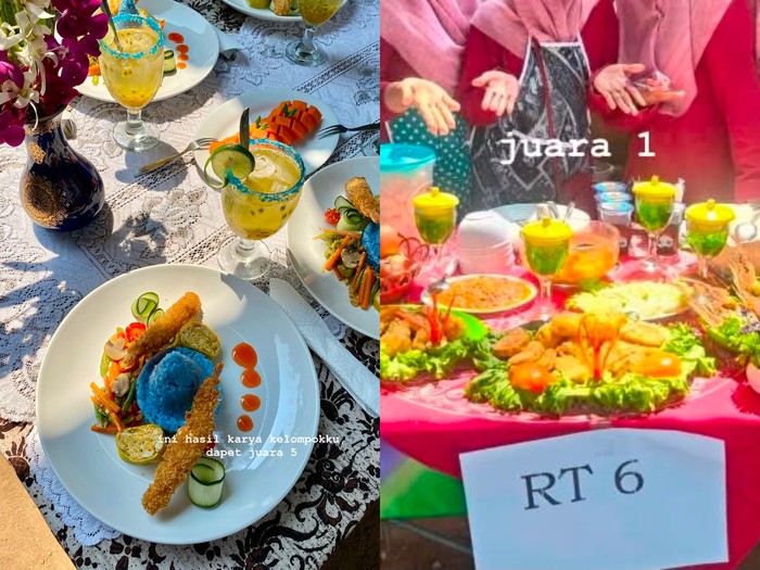 Kalah saat lomba masakan 17 Agustusan