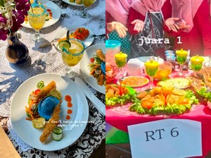 Masakannya Terlalu Cantik ala Kafe, Wanita Ini Kalah di Lomba 17 Agustusan