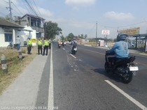 Bus Tabrak 2 Motor di Jalan Jogja-Wates, 2 Orang Tewas