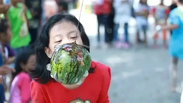 Lomba makanan saat 17 agustus