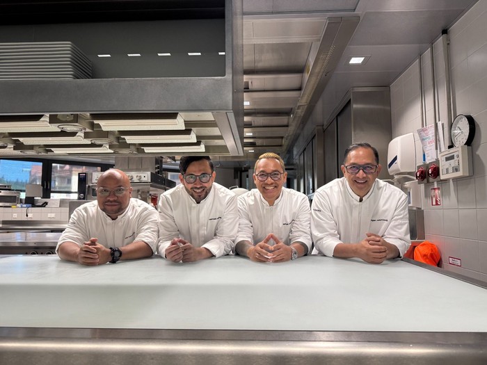 Menu yang disajikan chef Degan dalam rangkaian Behind The Chef