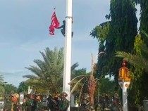Tangani Ricuh di Aceh-Turunkan Bendera Bulan Bintang, 3 Polisi-2 TNI Naik Pangkat