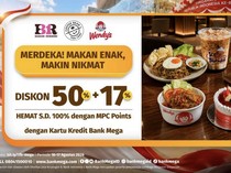 17 Agustus Makin Nikmat! Ini Promo Spesial Baskin-Robbins hingga Wendys