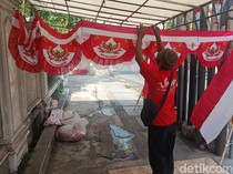 Curhat Pedagang Bendera Merah Putih di Cirebon, Omzet Terjun Bebas