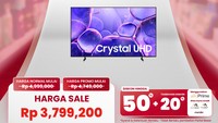 TV LED 43 UHD SMART Diskon Besar di Transmart