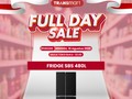 Diskon Besar-besaran Kulkas side by side 480L di Transmart Full Day Sale