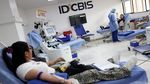 Bantu Korban Gempa, Warga Bogota Berbondong-bondong Donorkan Darah