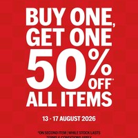 Butuh sepatu? Jangan lewatkan penawaran menarik dari Vans. Sampai hari ini saja, kamu bisa mendapat Buy 1 Get 1 dan diskon 50% all item. Foto: Instagram