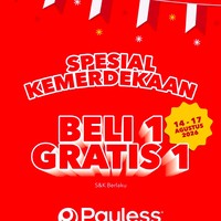 Toko sepatu lain yang Buy 1 Get 1 adalah Payless. Kamu butuh alas kaki baru, jangan sampai ketinggalan. Foto: Instagram