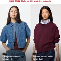 Uniqlo yang memberi diskon khusus sampai 20 Agustus, t-shirt, celana jeans, jaket, kemeja, dan pakaian dalam bisa didapatkan dengan harga miring.Foto: Instagram