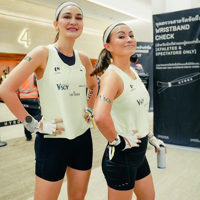 Luna Maya dan Marianne Capai Personal Best di HYROX Bangkok 2026