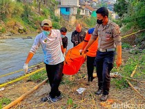 Identitas Mayat Berdaster di Sungai Cicatih Sukabumi Terungkap