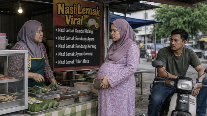 Ngidam Sambal Udang, Ibu Hamil Ini Disemprot Suami Dibilang Mengada-ada