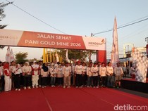 Pani Gold Mine Meriahkan HUT ke-81 RI Lewat Jalan Sehat di Pohuwato