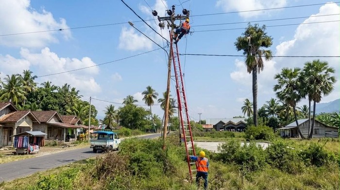 Pemulihan listrik di NTT
