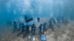 Kala Merah Putih Berkibar di Bawah Laut Maratua
