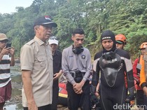 Walkot Cek Lokasi ASN Diduga Hilang di Sungai Bogor, Pastikan Pencarian Maksimal