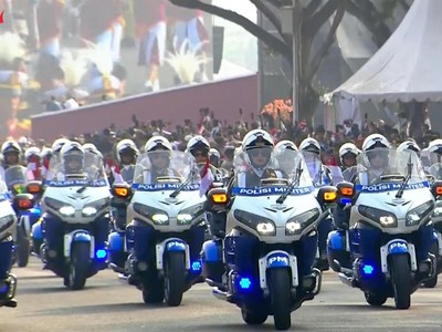 Video: Suasana di Depan Istana Jelang Upacara Proklamasi HUT RI Ke-81
