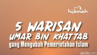 5 Warisan Umar bin Khattab yang Mengubah Pemerintahan Islam