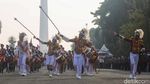 Bendera Pusaka dan Teks Proklamasi Diarak Naik Kereta Kencana ke Istana