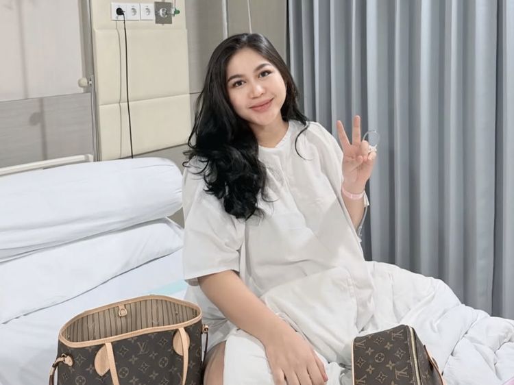 Congrats! Eriska Nakesya Eks Istri Young Lex Melahirkan di HUT ke-81 RI