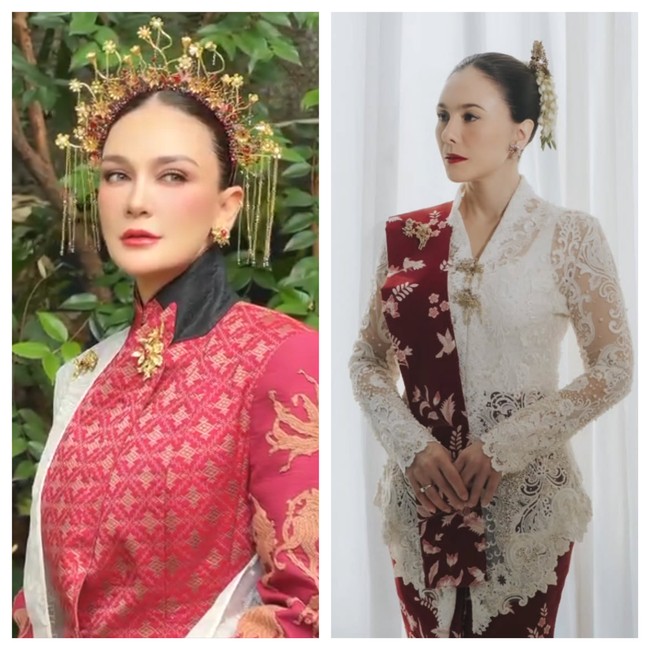 Dewi Soekarno-Wulan Guritno, Gaya 9 Artis Ikut Upacara HUT ke-81 RI di Istana