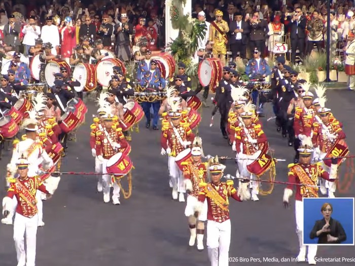 Isra Mashel Arifin pimpin Drum Corps Pelopor Cenderawasih.