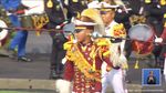 Isra Mashel Pimpin Drum Corps Pelopor Cenderawasih di Kirab Bendera Merah Putih